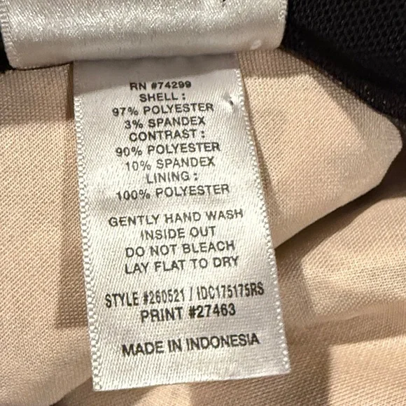 Sweet Storm Black Lace Midi Dress with Cream Underlay - Picture 5 of 5